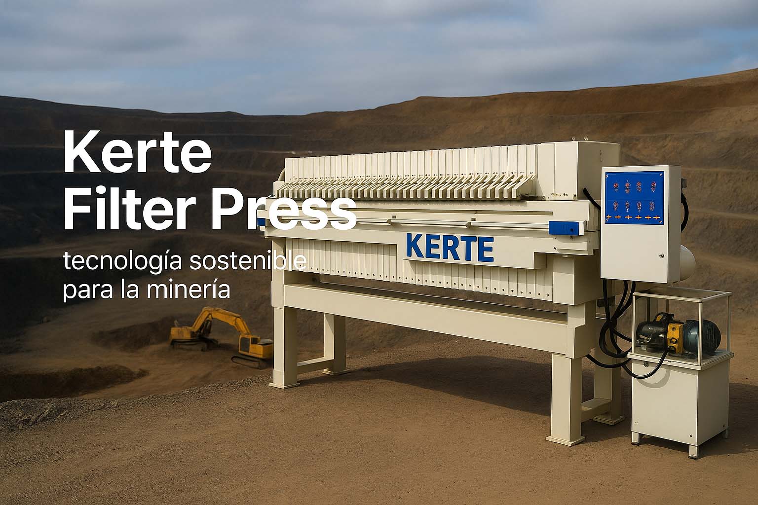 Kerte Filter Press: tecnología sostenible para la minería